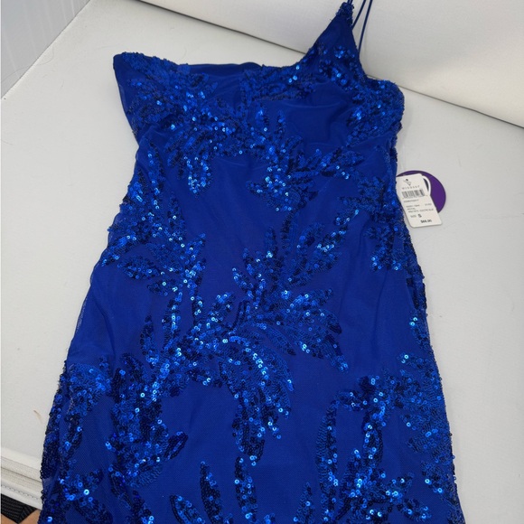 Windsor Dresses & Skirts - Windsor Blue One Shoulder Dress